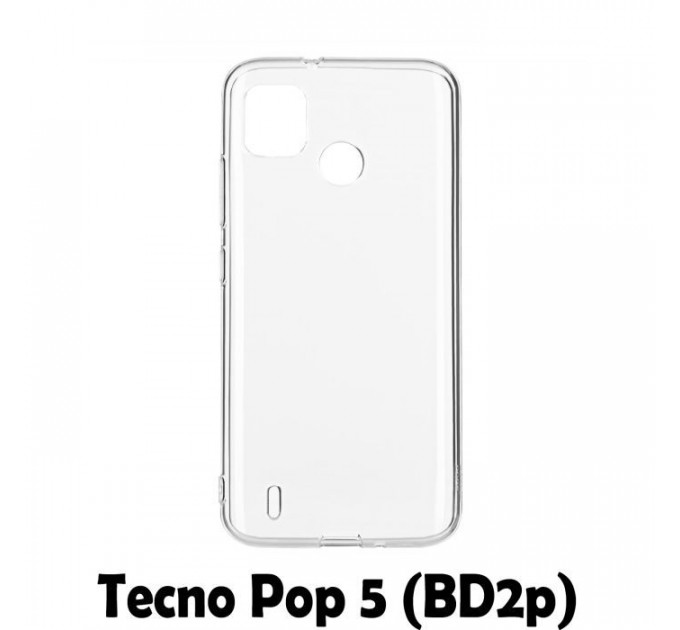 Чохол до мобільного телефона BeCover Tecno Pop 5 (BD2p) 2\/32Gb Transparancy (707626)