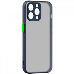 Чохол до мобільного телефона Armorstandart Frosted Matte Apple iPhone 14 Pro Max Navy Blue (ARM64484)