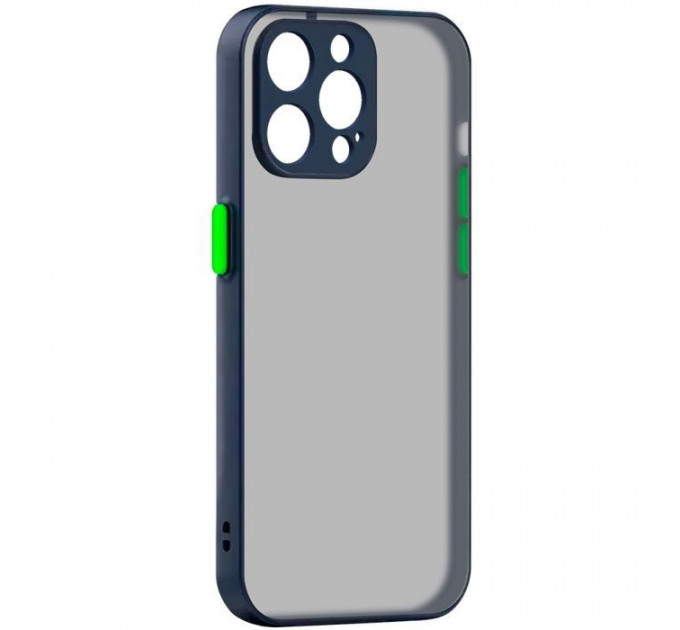 Чехол для мобильного телефона Armorstandart Frosted Matte Apple iPhone 14 Pro Max Navy Blue (ARM64484) Чехол для мобильного телефона Armorstandart Frosted Matte Apple iPhone 14 Pro Max Navy Blue (ARM64484)