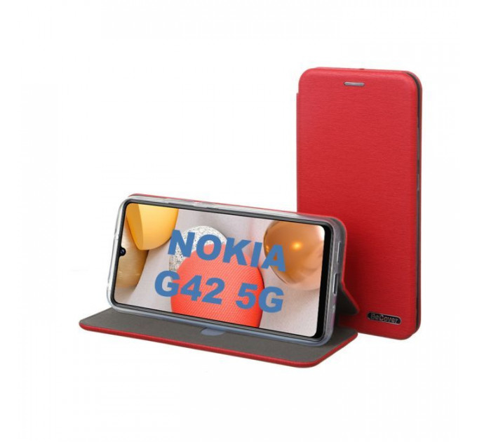 Чохол до мобільного телефона BeCover Exclusive Nokia G42 5G Burgundy Red (710252)