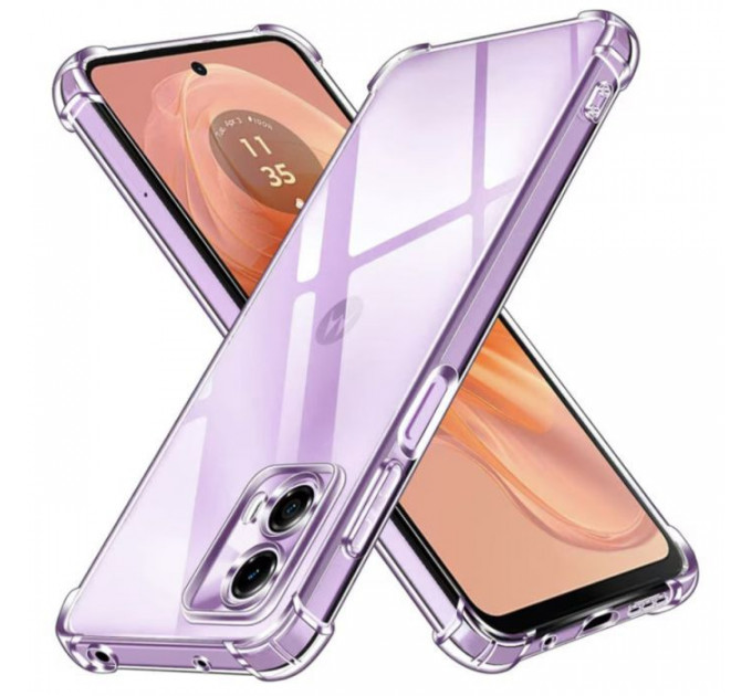Чохол до мобільного телефона BeCover Anti-Shock Motorola Moto G24\/G24 Power Clear (710720)