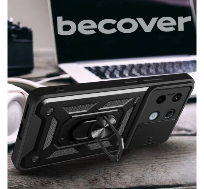 Чохол до мобільного телефона BeCover Military Xiaomi Redmi Note 13 Pro 5G Black (710693)