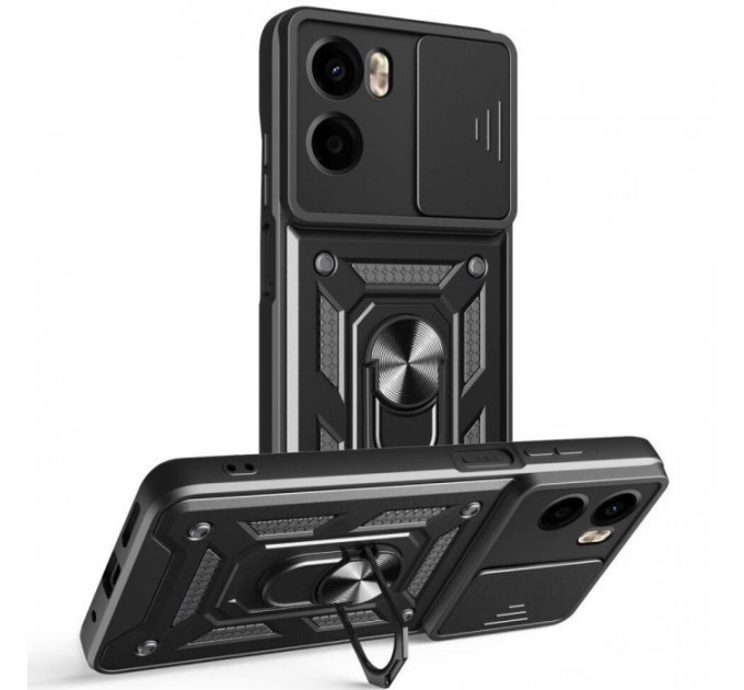 Чохол до мобільного телефона BeCover Military Motorola Moto G05 \/ E15 Black (713527)