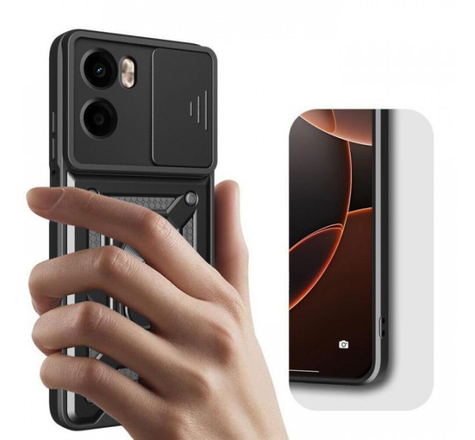Чохол до мобільного телефона BeCover Military Motorola Moto G05 \/ E15 Black (713527)