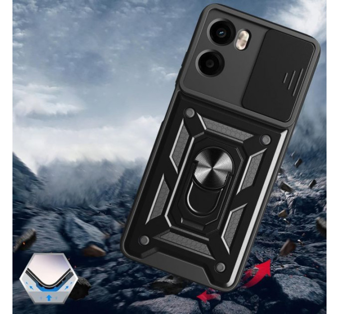 Чохол до мобільного телефона BeCover Military Motorola Moto G05 \/ E15 Black (713527)