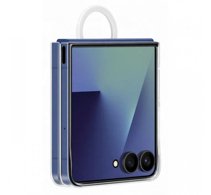 Чехол для мобильного телефона Samsung Ring Clear Galaxy Flip 7 Transparent (EF-QF766CTEGUA)