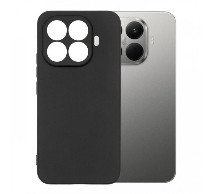 Чохол до мобільного телефона BeCover silicone Xiaomi 15T Pro Black (714861)