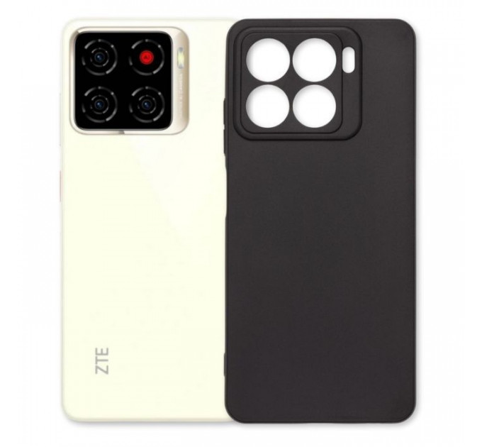 Чохол до мобільного телефона BeCover silicone ZTE Blade A56 Black (714935)