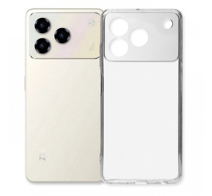 Чохол до мобільного телефона BeCover silicone ZTE Blade A76 4G Transparent (714906)
