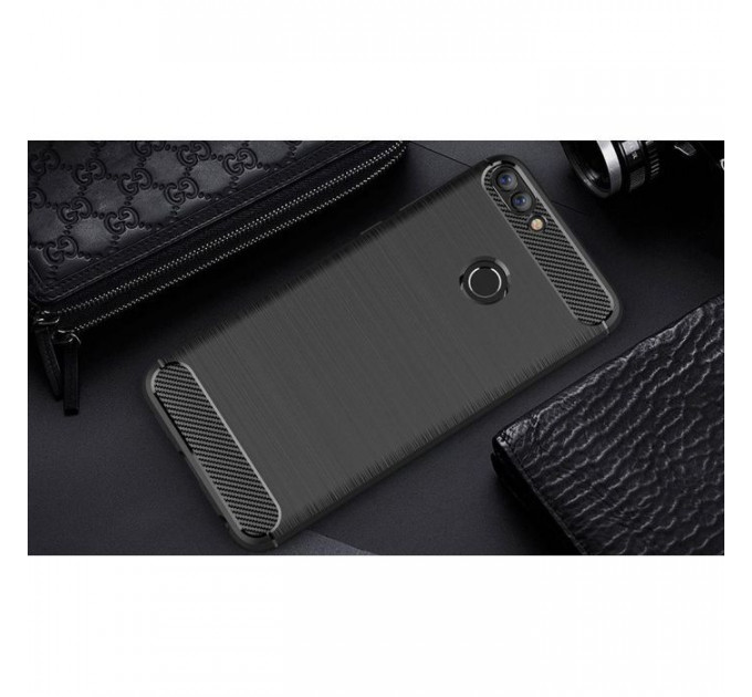 Чехол для мобильного телефона Laudtec для Huawei Y7 Prime 2018 Carbon Fiber (Black) (LT-YP2018)