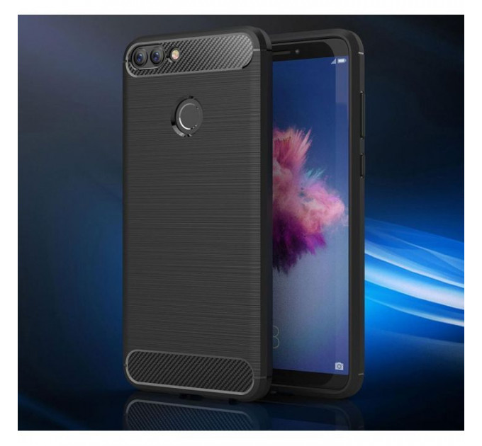 Чехол для мобильного телефона Laudtec для Huawei Y7 Prime 2018 Carbon Fiber (Black) (LT-YP2018)