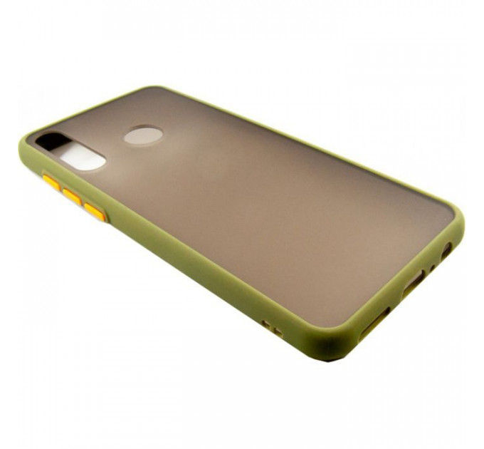 Чохол до мобільного телефона Dengos Matt Huawei Y6P, green (DG-TPU-MATT-55) (DG-TPU-MATT-55)