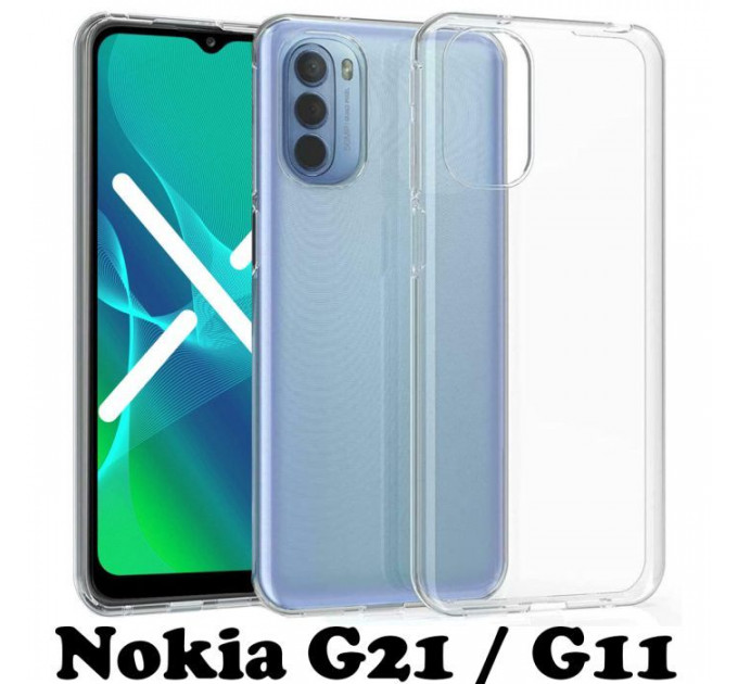 Чохол до мобільного телефона BeCover Nokia G21 \/ G11 Transparancy (707459)