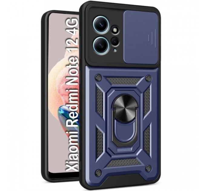 Чохол до мобільного телефона BeCover Military Xiaomi Redmi Note 12 4G Blue (709156)
