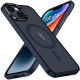 Чохол до мобільного телефона 2E Basic Apple iPhone 15 Plus Soft Touch MagSafe Cover Dark Blue (2E-IPH-15PRM-OCLS-DL)