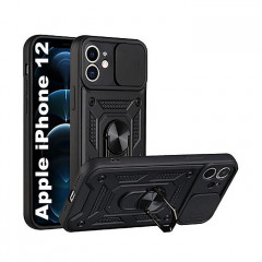 Чохол до мобільного телефона BeCover Military Apple iPhone 12 Black (709951)