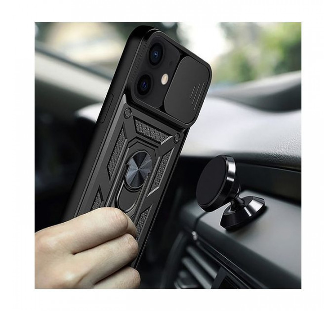 Чохол до мобільного телефона BeCover Military Apple iPhone 12 Black (709951)