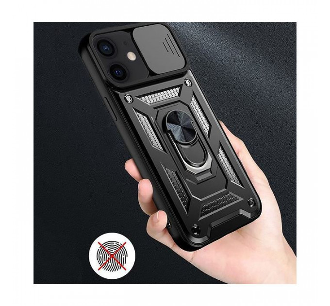 Чохол до мобільного телефона BeCover Military Apple iPhone 12 Black (709951)