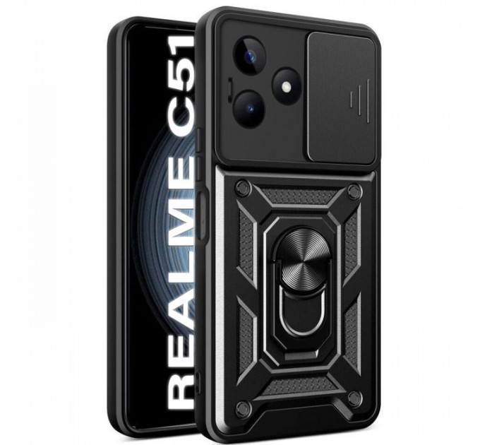 Чехол для мобильного телефона BeCover Military Realme C51 Black (710705)