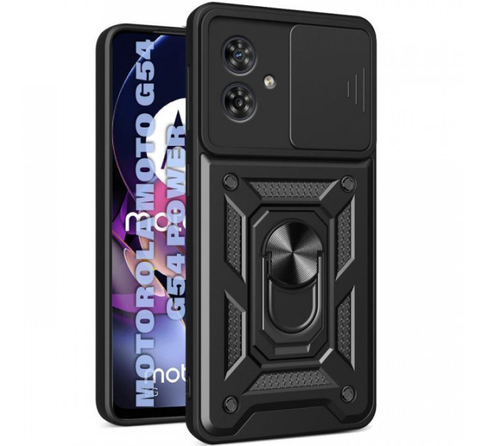 Чохол до мобільного телефона BeCover Military Motorola Moto G54 \/ G54 Power Black (711002)