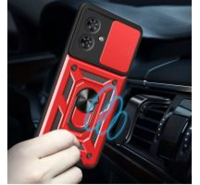 Чохол до мобільного телефона BeCover Military Motorola Moto G54 \/ G54 Power Red (711005)