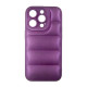 Чохол до мобільного телефона Dengos iPhone 14 Pro Case + Glass (Purple) (DG-KM-80)