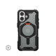 Чохол до мобільного телефона UAG iPhone 16 Plasma XTE MagSafe Black\/Orange (114476114097)