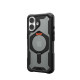 Чохол до мобільного телефона UAG iPhone 16 Plasma XTE MagSafe Black\/Orange (114476114097)