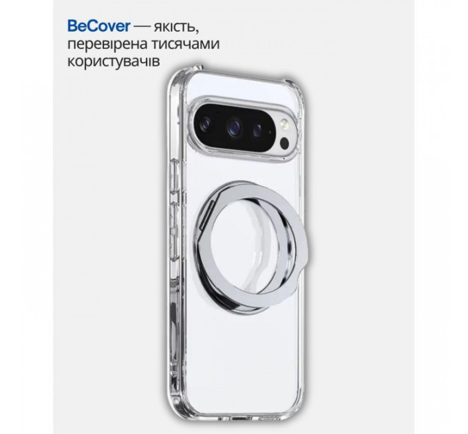 Чехол для мобильного телефона BeCover Aura Fold Google Pixel 9 \/ 9 Pro \/ 10 \/ 10 Pro Transparent (714137)