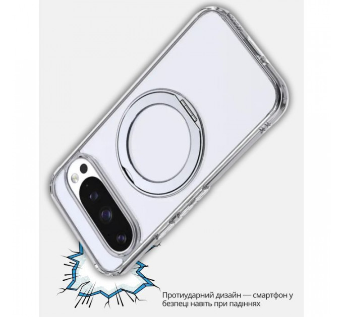 Чехол для мобильного телефона BeCover Aura Fold Google Pixel 9 \/ 9 Pro \/ 10 \/ 10 Pro Transparent (714137)