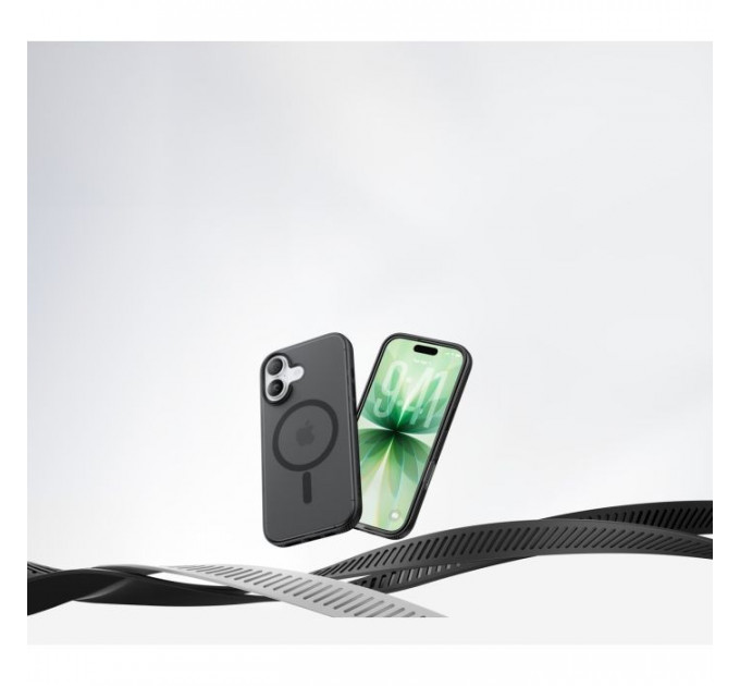 Чохол до мобільного телефона Belkin Magnetic Protective Grip iPhone 17 Black (MSA034HQBK)