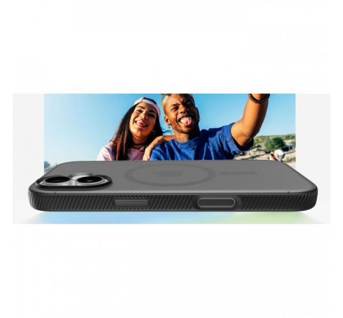 Чохол до мобільного телефона Belkin Magnetic Protective Grip iPhone 17 Black (MSA034HQBK)