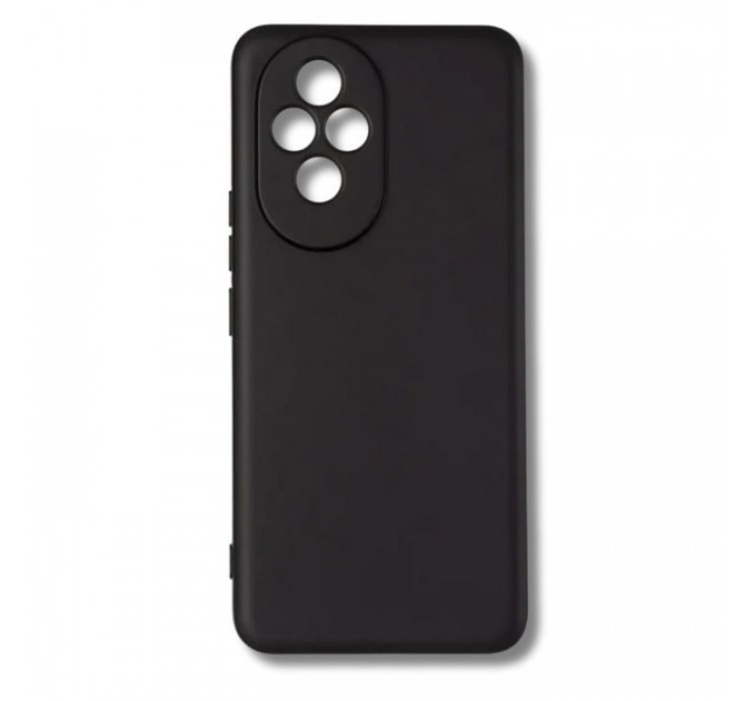 Чохол до мобільного телефона BeCover silicone Honor 200 Black (714942)