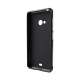 Чохол до мобільного телефона Drobak для Microsoft Lumia 540 DS (Nokia) (Black) (215627)