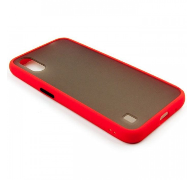 Чохол до мобільного телефона Dengos Samsung Galaxy A01 (red) (DG-TPU-MATT-33)