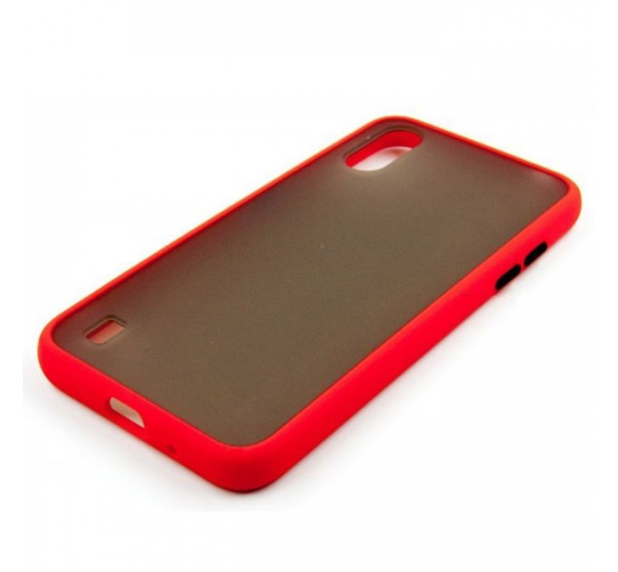 Чохол до мобільного телефона Dengos Samsung Galaxy A01 (red) (DG-TPU-MATT-33)