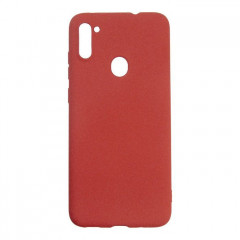 Чохол до мобільного телефона Dengos Carbon Samsung Galaxy M11, red (DG-TPU-CRBN-69) (DG-TPU-CRBN-69)