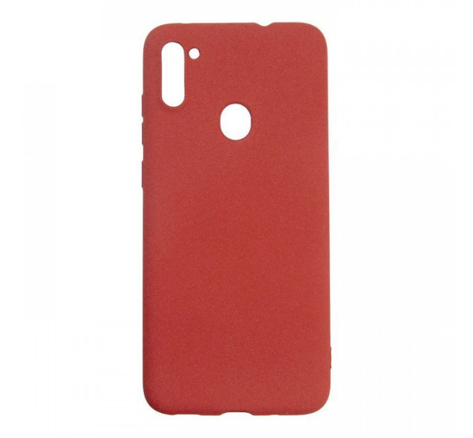 Чохол до мобільного телефона Dengos Carbon Samsung Galaxy M11, red (DG-TPU-CRBN-69) (DG-TPU-CRBN-69)