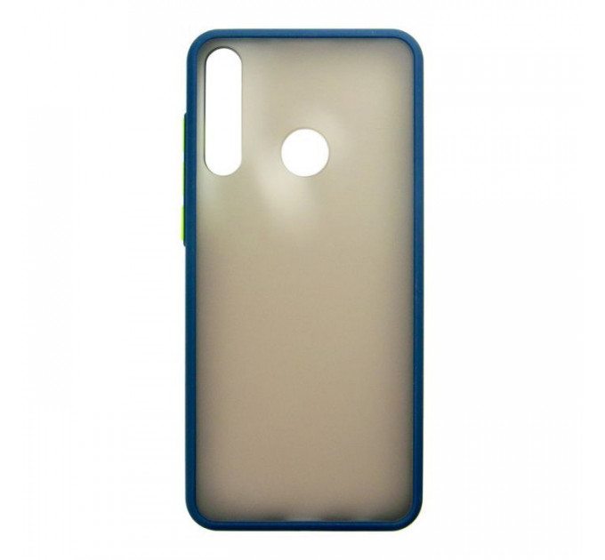 Чохол до мобільного телефона Dengos Matt Huawei Y6P, blue (DG-TPU-MATT-56) (DG-TPU-MATT-56)