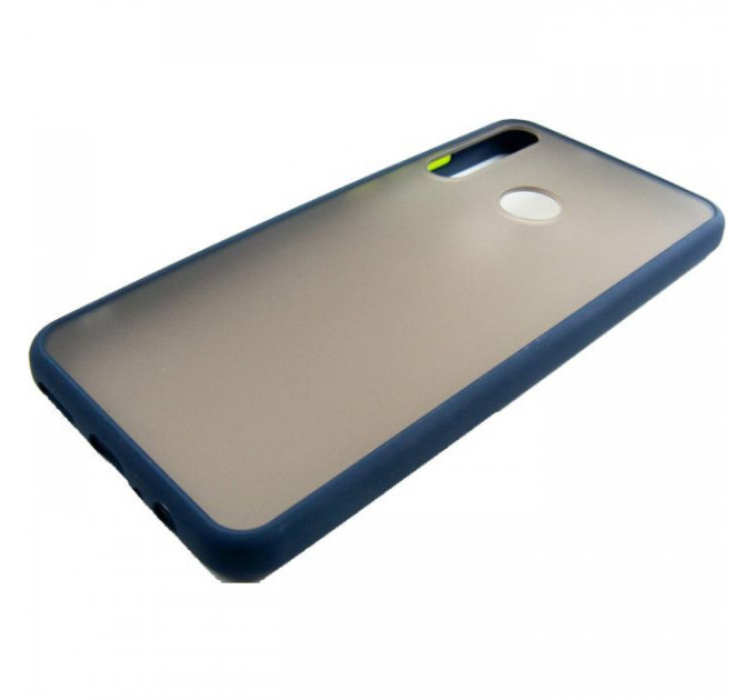 Чохол до мобільного телефона Dengos Matt Huawei Y6P, blue (DG-TPU-MATT-56) (DG-TPU-MATT-56)