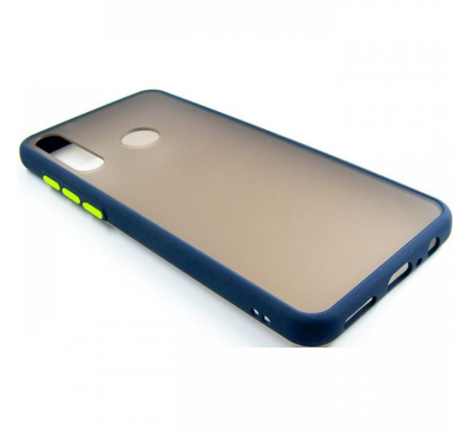 Чохол до мобільного телефона Dengos Matt Huawei Y6P, blue (DG-TPU-MATT-56) (DG-TPU-MATT-56)