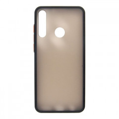 Чохол до мобільного телефона Dengos Matt Huawei Y6P, black (DG-TPU-MATT-54) (DG-TPU-MATT-54)