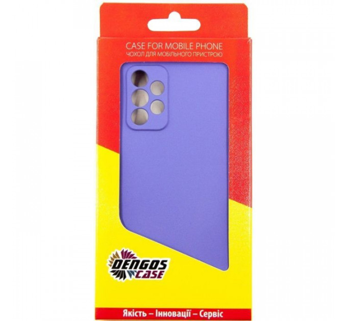 Чохол до мобільного телефона Dengos Carbon Samsung Galaxy A72 (purple) (DG-TPU-CRBN-124)