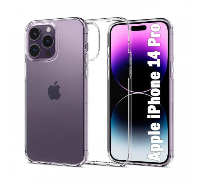 Чохол до мобільного телефона BeCover Apple iPhone 14 Pro Transparancy (708016)