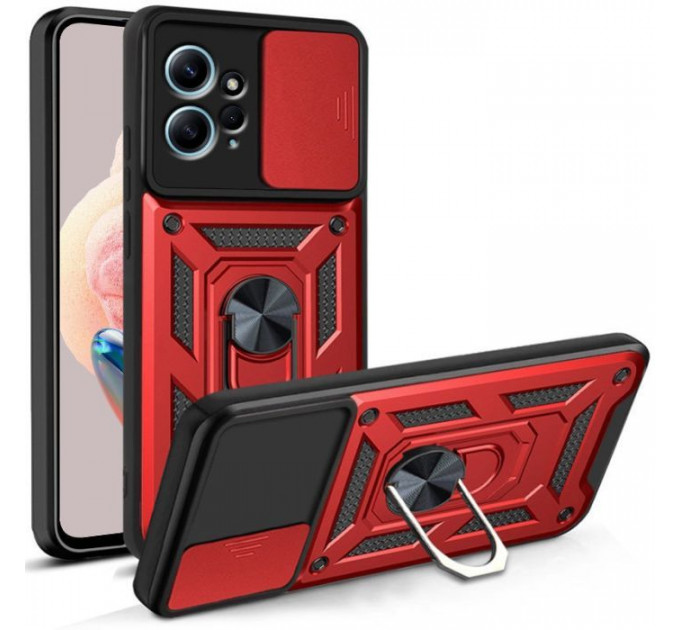 Чохол до мобільного телефона BeCover Military Xiaomi Redmi Note 12 4G Red (709158)