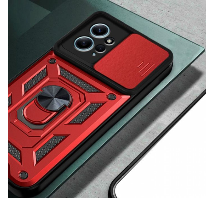 Чохол до мобільного телефона BeCover Military Xiaomi Redmi Note 12 4G Red (709158)