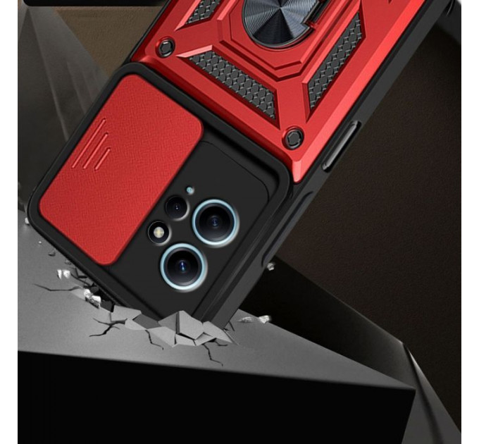 Чохол до мобільного телефона BeCover Military Xiaomi Redmi Note 12 4G Red (709158)