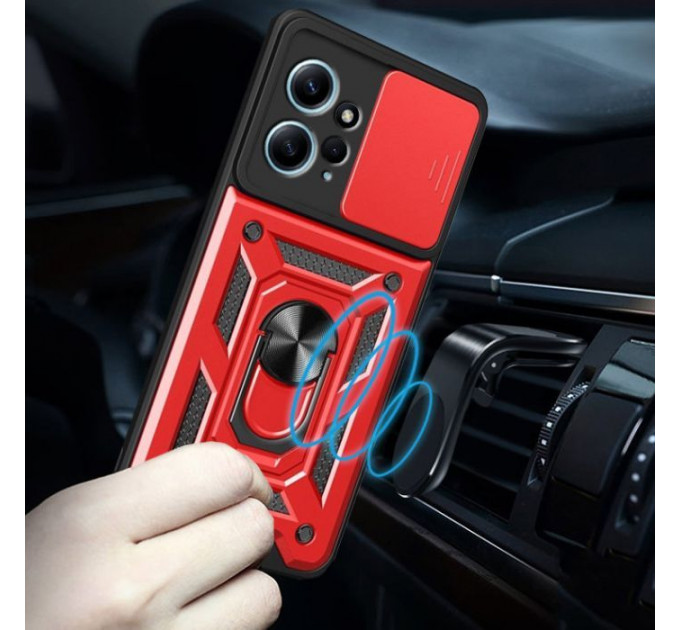 Чохол до мобільного телефона BeCover Military Xiaomi Redmi Note 12 4G Red (709158)