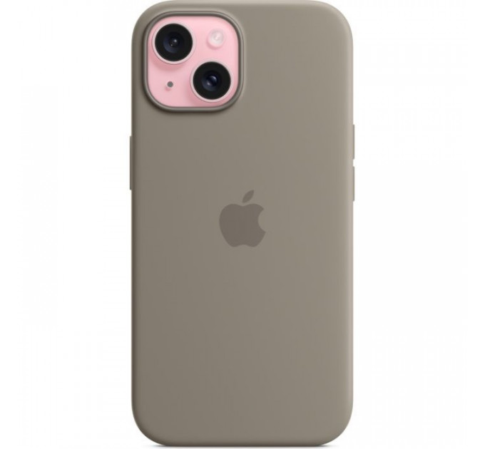 Чохол до мобільного телефона Apple iPhone 15 Silicone Case with MagSafe Clay (MT0Q3ZM\/A)