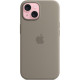 Чохол до мобільного телефона Apple iPhone 15 Silicone Case with MagSafe Clay (MT0Q3ZM\/A)
